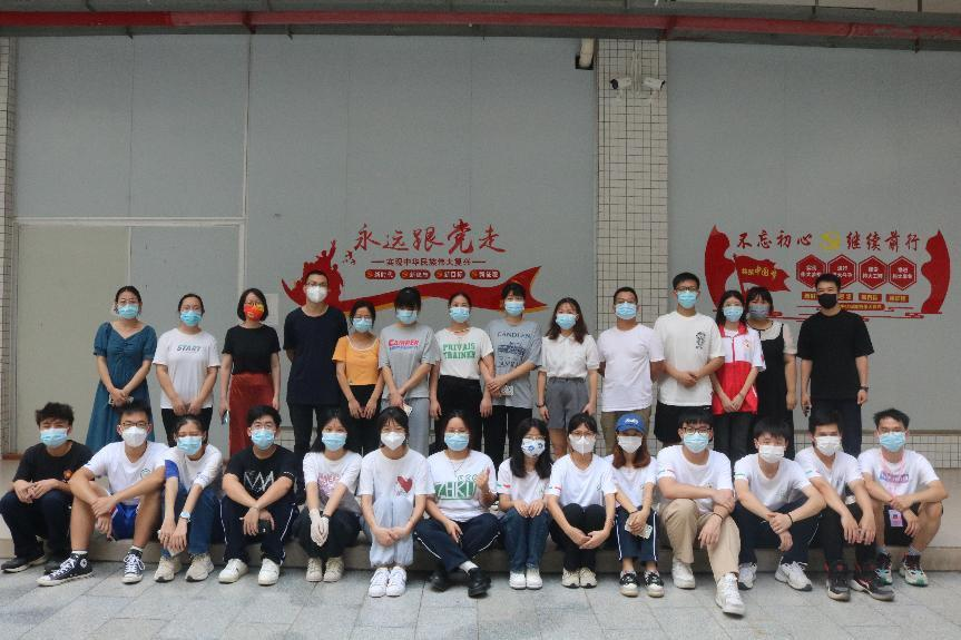 新浦京8883官网登录页面协助白云校区开展核酸检测