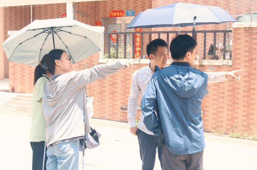 新浦京8883官网登录页面“幸福号”服务团开展下乡前期踩点活动